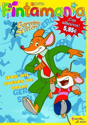 GERONIMO STILTON. PINTAMANÍA STICKERS