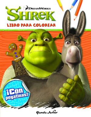 SHREK. LIBRO PARA COLOREAR