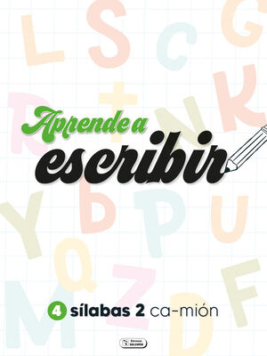 SILABAS 2:APRENDE A ESCRIBIR