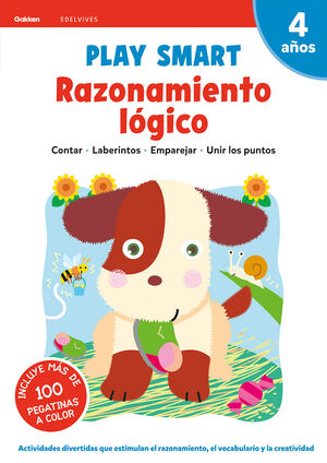 RAZONAMIENTO LOGICO 2 4AÑOS 20 PLAY SMART GAKKEN