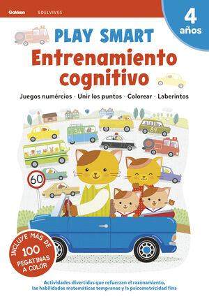 ENTRENAMIENTO COGNITIVO 4 4AÑOS 21 PLAY SMART GAKK