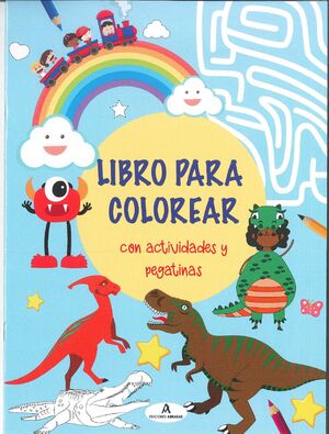 Libro Para Colorear Con Pegatinas