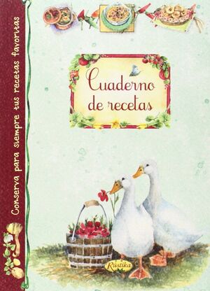 CUADERNO DE RECETAS