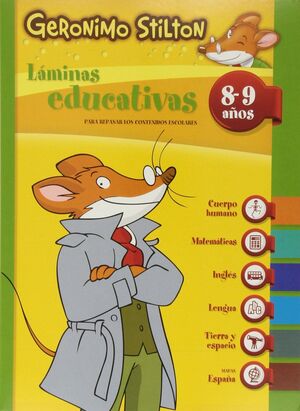 GERONIMO STILTON LAMINAS EDUCATIVAS 8-9 AÑOS