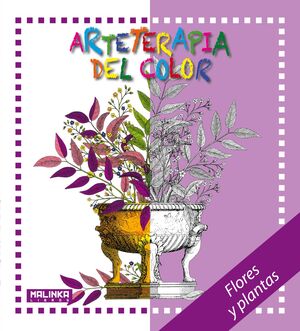 ARTETERAPIA DEL COLOR. FLORES Y PLANTAS