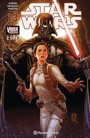STAR WARS Nº 13/64  (VADER DERRIBADO 3 DE 6)