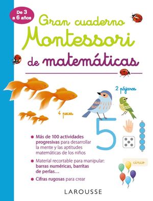 GRAN CUADERNO MONTESSORI DE MATEMATICAS