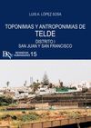 TOPONIMIAS Y ANTROPONIMIAS DE TELDE. DISTRITO II S