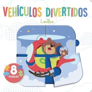 VEHICULOS DIVERTIDOS (LIBRO PUZLE)