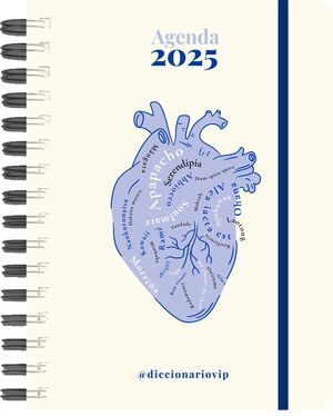 AGENDA ANUAL DIARIA 2025 DICCIONARIOVIP