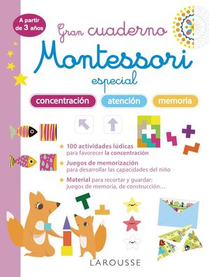 GRAN CUADERNO MONTESSORI ESPECIAL CONCENTRACIÓN, A