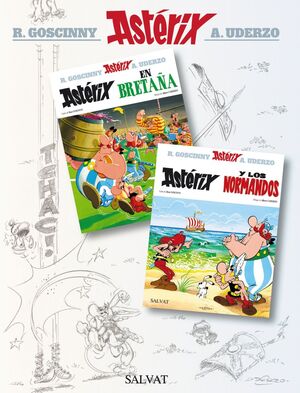 ASTÉRIX EN BRETAÑA Y ASTÉRIX Y LOS NORMANDOS. ÁLBUM DOBLE