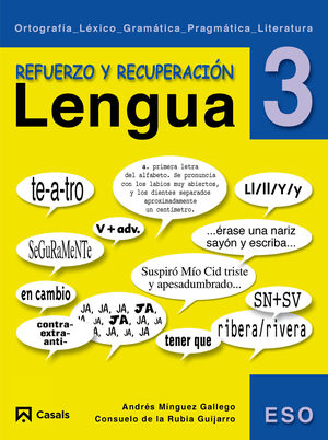 REFUERZO Y RECUPERACIÓN. LENGUA 3