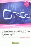 EL GRAN LIBRO DE HTML5, CSS3 Y JAVASCRIPT