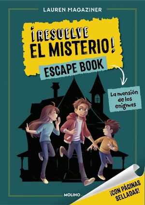 RESUELVE EL MISTERIO! ESCAPE BOOK 1 - LA MANSIÓN DE LOS ENIGMAS