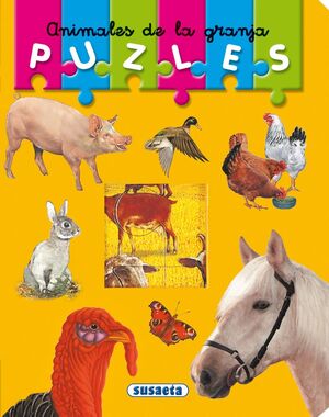 ANIMALES GRANJA PUZLES.(PRIMER LIBRO PUZLES).REF:6