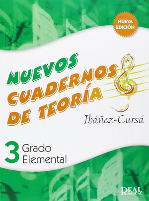 NUEVOS CUADERNOS DE TEORIA 3 GRADO ELEMENTAL