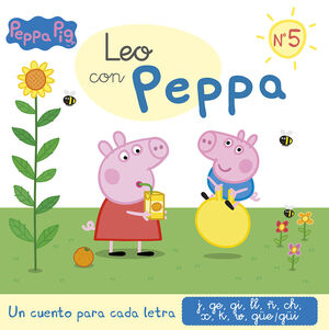 LEO CON PEPPA PIG: J, GE, GI, LL, Ñ, CH, X, K, W, GÜE-GÜI (LEO CON PEPPA