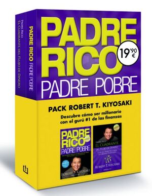 PACK ROBERT T. KIYOSAKI (CONTIENE: PADRE RICO, PADRE POBRE  EL CUADRANTE DEL FL