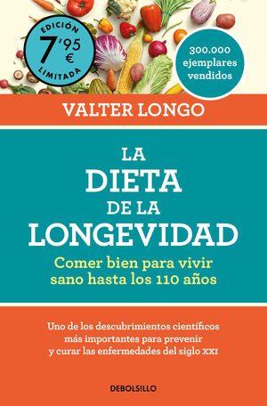 LA DIETA DE LA LONGEVIDAD EDICION LIMITADA A PRECIO ESPECIAL