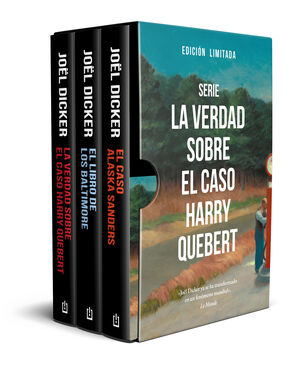 ESTUCHE ADICTOS A DICKER (LA VERDAD SOBRE EL CASO HARRY QUEBERT - EL LIBRO DE LOS BALTIMORE - EL CASO DE ALASKA SANDERS)