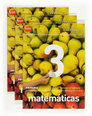 MATEMÁTICAS. 3 PRIMARIA. CONECTA 2.0. TRIMESTRES