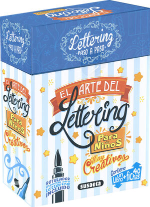 ARTE DEL LETTERING PARA NIÑOS MUY CREATIVOS, EL