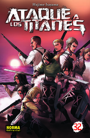 32.ATAQUE A LOS TITANES.(COMIC MANGA)