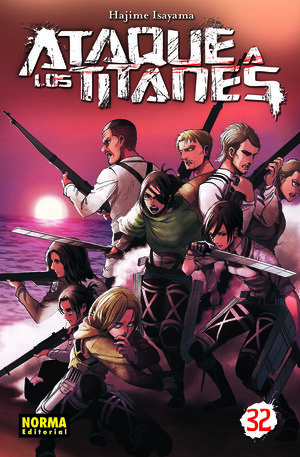 32.ATAQUE A LOS TITANES.(COMIC MANGA)