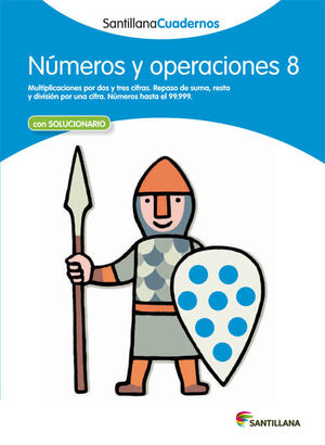 NÚMEROS Y OPERACIONES 8 CUADERNOS