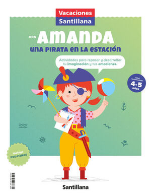 VACACIONES CON AMANDA, UNA PIRATA EN LA ESTACIÓN (4 - 5 AÑOS)