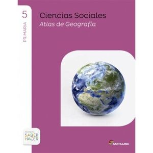 C.SOCIALES CANARIAS + ATLAS 5 PRIMARIA CASTELLANO