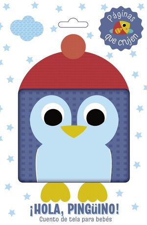 HOLA PINGÜINO CUENTO DE TELA PARA BEBÉS