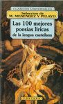 LAS 100 MEJORES POESÍAS LÍRICAS DE LA LENGUA CASTELLANA