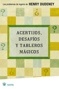 ACERTIJOS, DESAFIOS Y TABLEROS MAGICOS