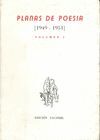 PLANAS DE POESÍA VOL I - II (1949-1951)