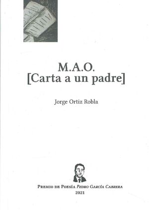 M.A.O. [CARTA A UN PADRE]