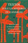 COMENTARIOS DE TEXTOS HISTÓRICOS DE CANARIAS