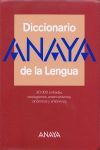 DICCIONARIO ANAYA DE LA LENGUA