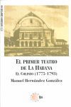 EL PRIMER TEATRO DE LA HABANA
