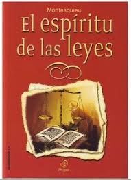 EL ESPÍRITU DE LAS LEYES