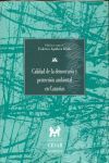 CALIDAD DE LA DEMOCRACIA Y PROTECCIÓN AMBIENTAL DE CANARIAS