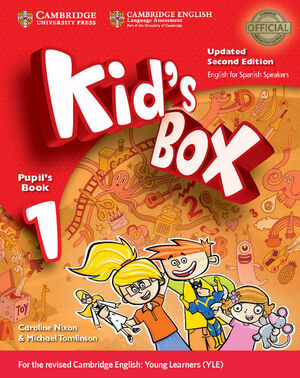 KID'S BOX LEVEL 1 PUPIL'S BOOK WITH MY HOME BOOKLET UPDATED ENGLISH FOR SPANISH