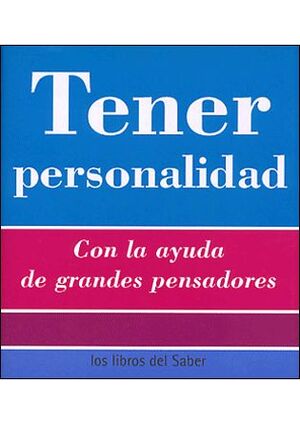 TENER PERSONALIDAD