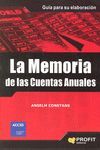 LA MEMORIA DE LAS CUENTAS ANUALES