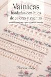 VAINICAS BORDADOS CON HILOS DE COLORES Y CUENTAS