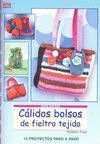 CÁLIDOS BOLSOS DE FIELTRO