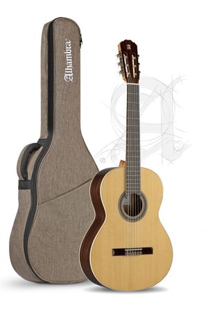 GUITARRA CLASICA ALHAMBRA 2C + FUNDA