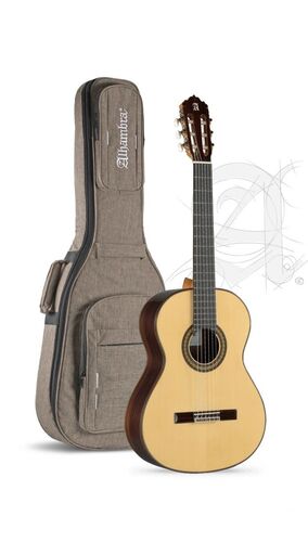 GUITARRA CLASICA ALHAMBRA 7P A + FUNDA