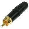 CONECTOR RCA MACHO AEREO ROJO REAN NYS-373-2